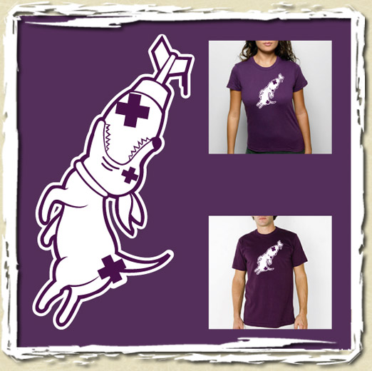 tee shirt Dogbombing
