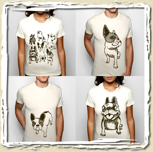 tee shirt Bouledogue Français