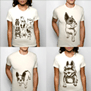 tee shirt Bouledogue Fran�ais
