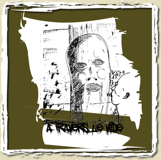 tee shirt � travers le vide