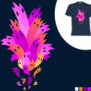 tee shirt Melting ghosts