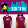 tee shirt Colore Ta Ville