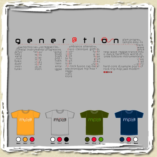 tee shirt Generation MP3