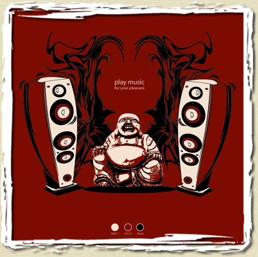 tee shirt Play music ...