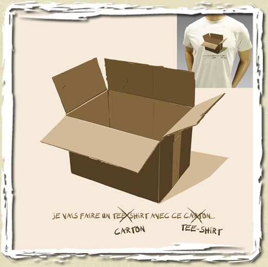 tee shirt Carton