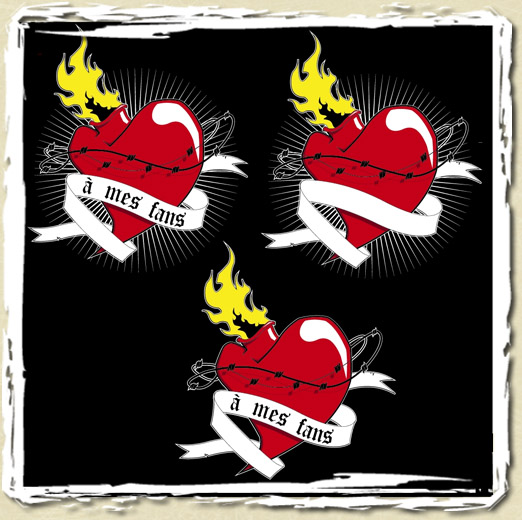 tee shirt � mes fans