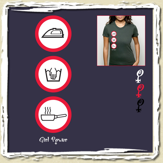 tee shirt Girl Power