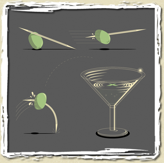 tee shirt Martini dry