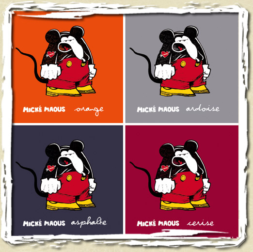 tee shirt Mick� maous