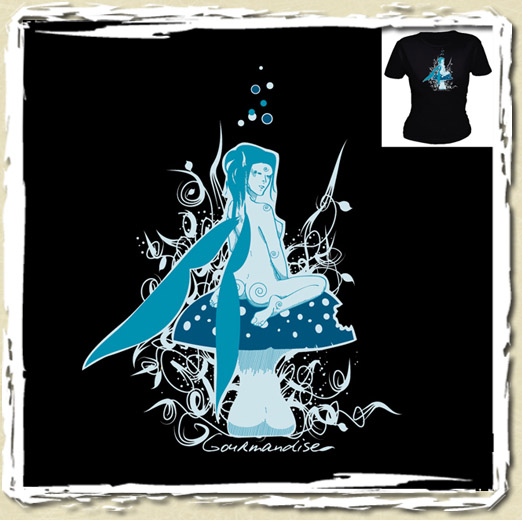 tee shirt La f�e r�tourn�e