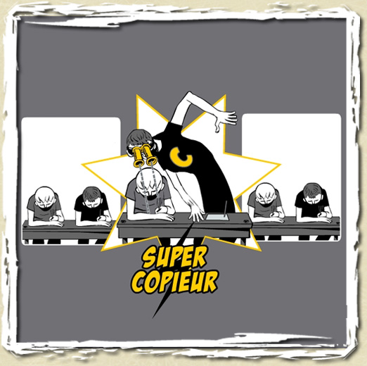tee shirt Super copieur