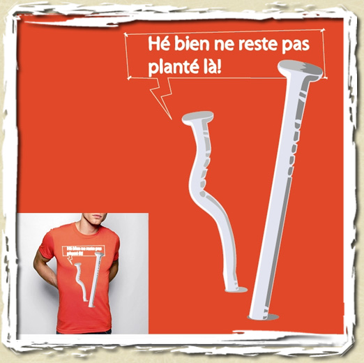 tee shirt Ptits clous