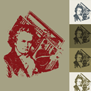 tee shirt Silence is a pure sound (MAJ)