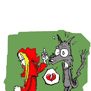 tee shirt Petit chaperon rouge ...