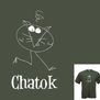 tee shirt Le chatok pomp�