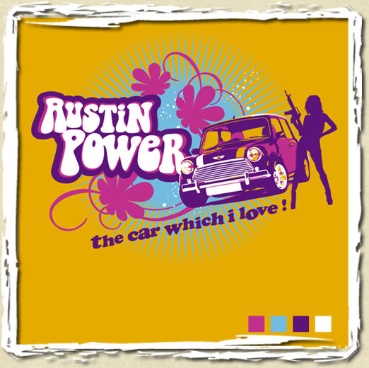 tee shirt Austin Power