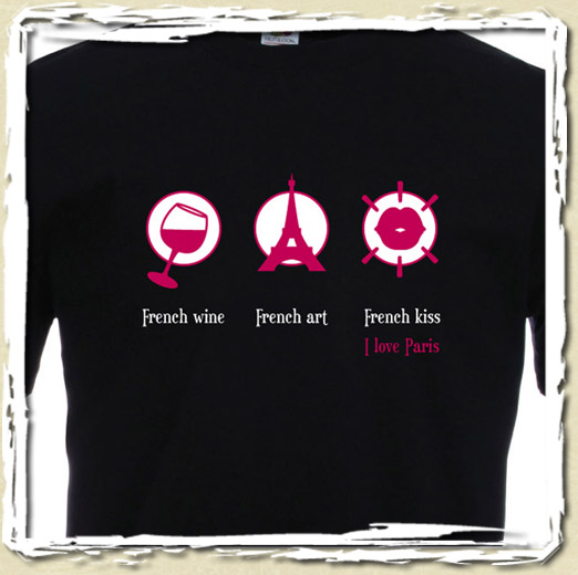 tee shirt My best souvenirs of Paris