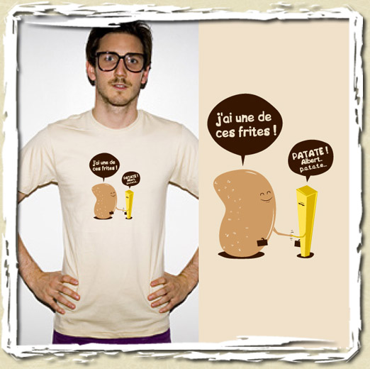 tee shirt La patate