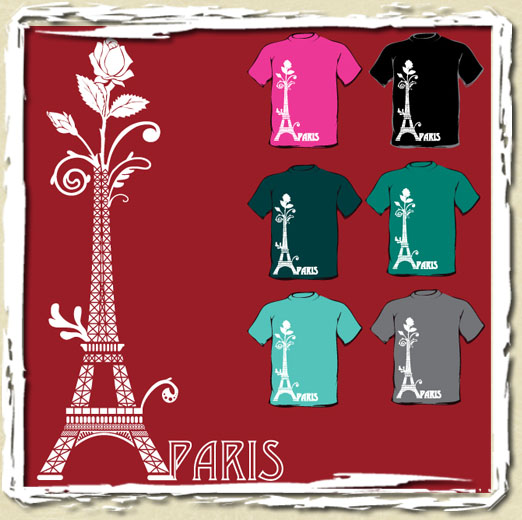tee shirt Paris