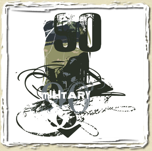 tee shirt Military90