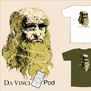 tee shirt Da vinci pod