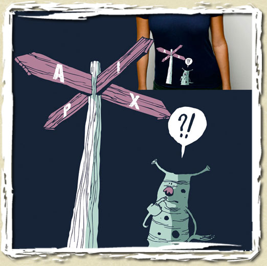 tee shirt P A I X