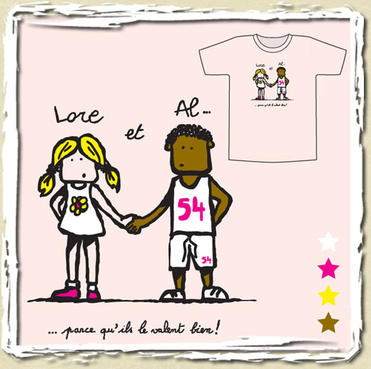 tee shirt Lore et Al