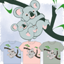 tee shirt Koalas