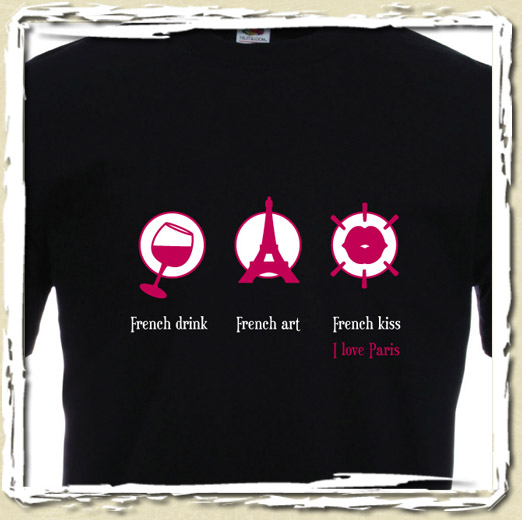 tee shirt A day at Paris