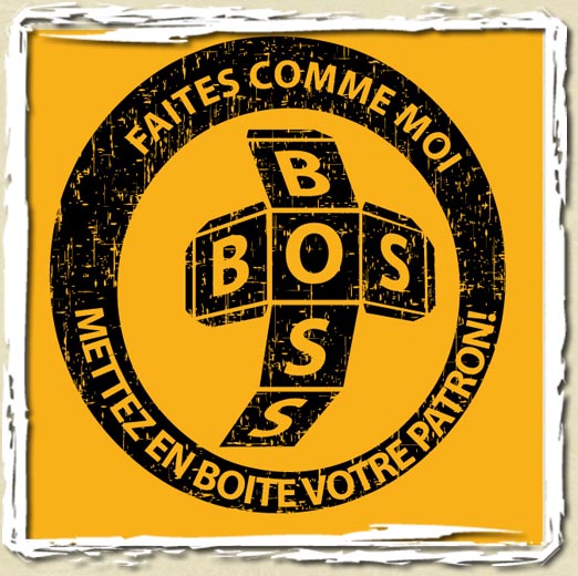tee shirt Patron en boite