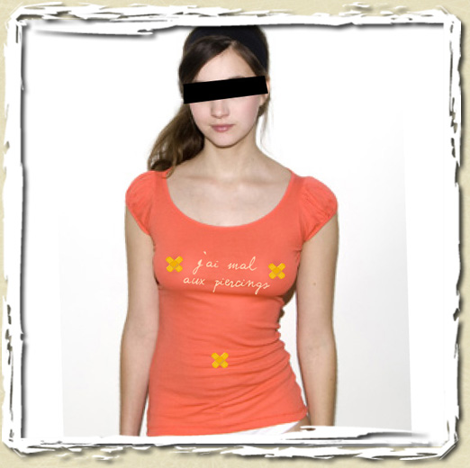 tee shirt Piercings