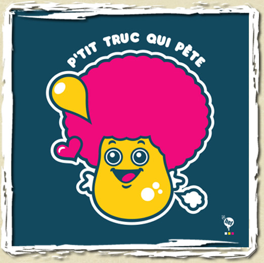 tee shirt P'TIT TRUC QUI PETE