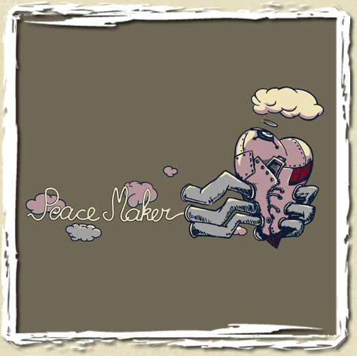 tee shirt Peace Maker