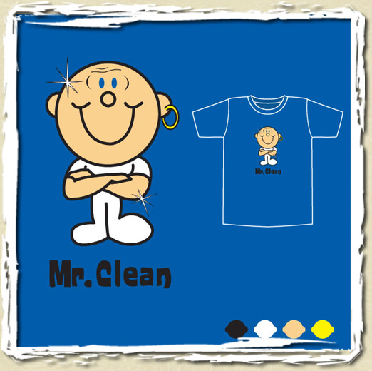 tee shirt Mr Clean