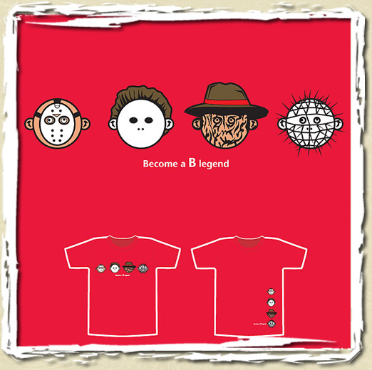 tee shirt Become a B legend