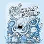 tee shirt Crazy Poulp