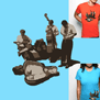 tee shirt Musique de rue