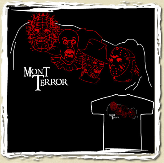 tee shirt Mont Terror