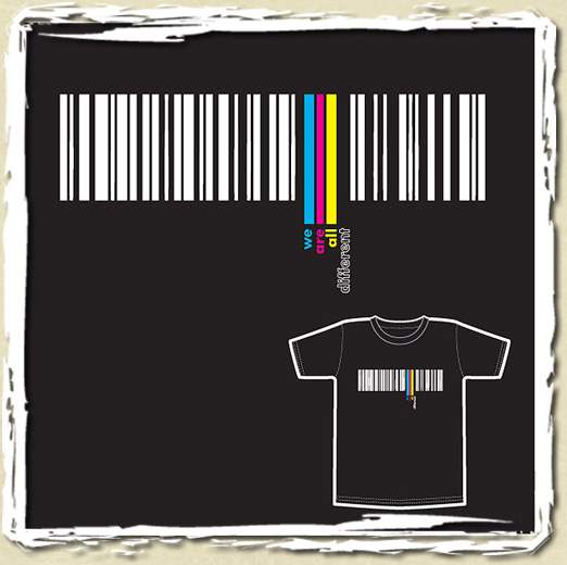 tee shirt I'm different