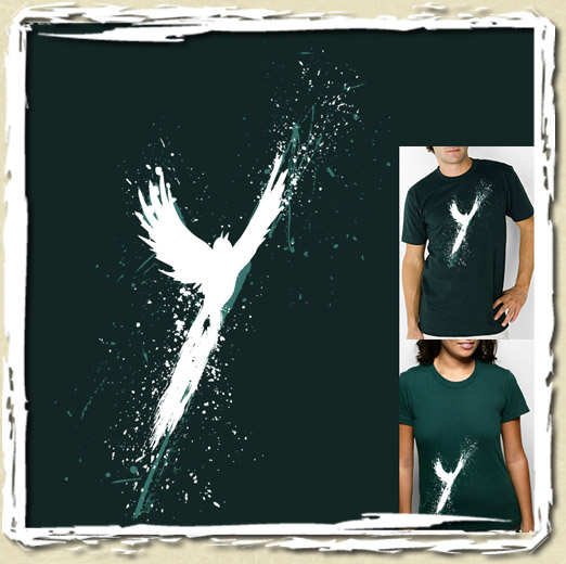 tee shirt Red Bird