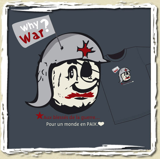 tee shirt Why war?