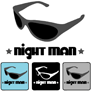 tee shirt Night-Man