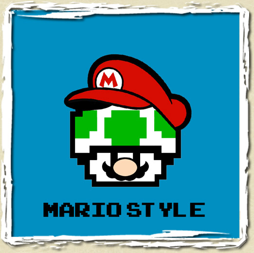 tee shirt Mario style