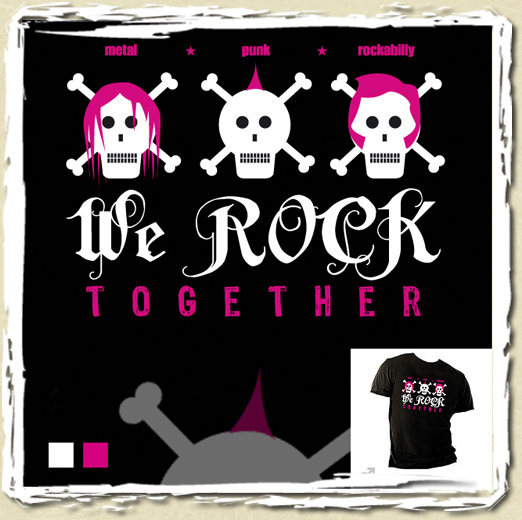 tee shirt We rock