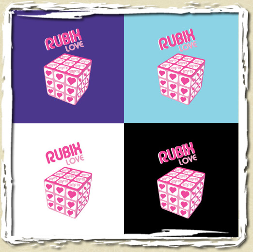 tee shirt Rubix Love