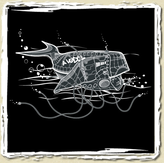 tee shirt Moby Dick III