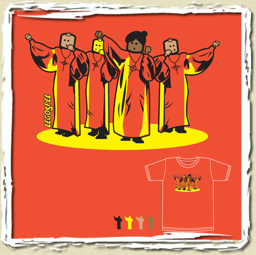 tee shirt Legospel