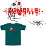 tee shirt Zombille