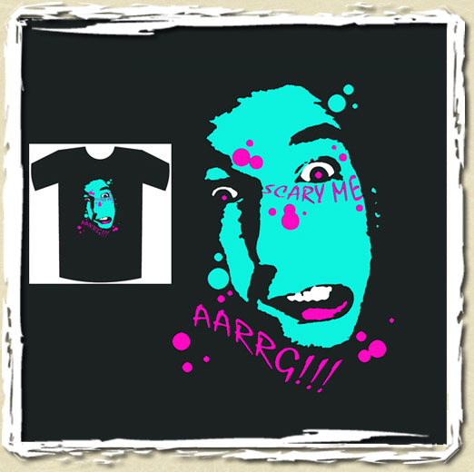 tee shirt Scary Me