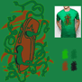 tee shirt Mask' Africain